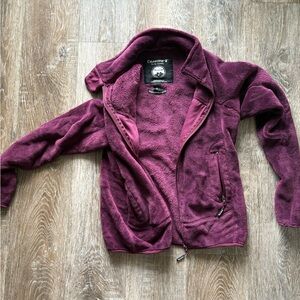 Bearpaw Purple Fleece Jacket